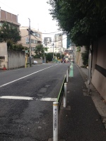 Sendaizakaue 2 (2017/06/30) The bus stop that inspired one of the Sailor Moon locations. Alternate view from the bus stop.